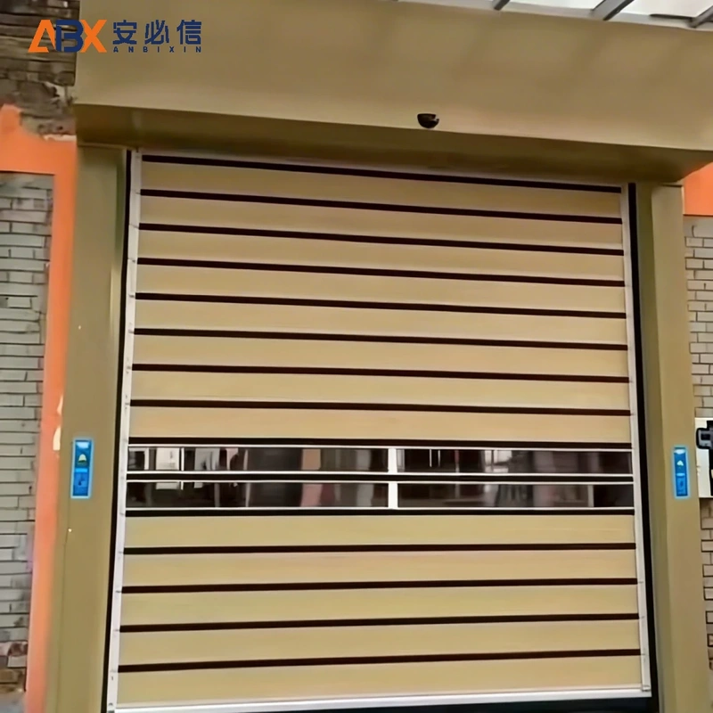 中山螺旋式快速门
